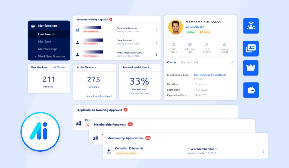 glue up association management software