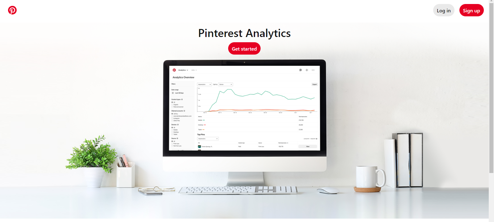 pinterest analytics