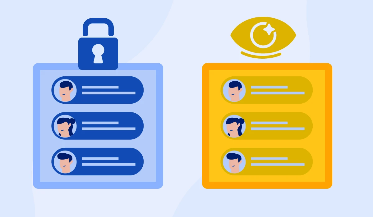 types of member directories public vs private