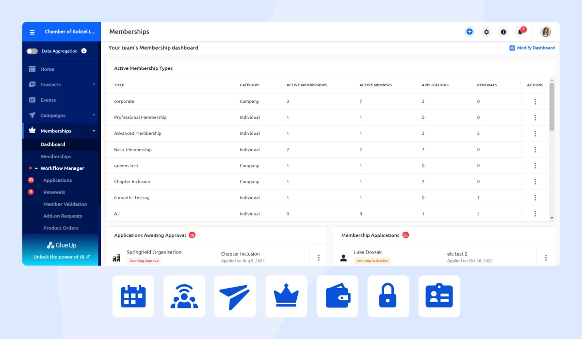 glue_up_membership_management_software_dashboard