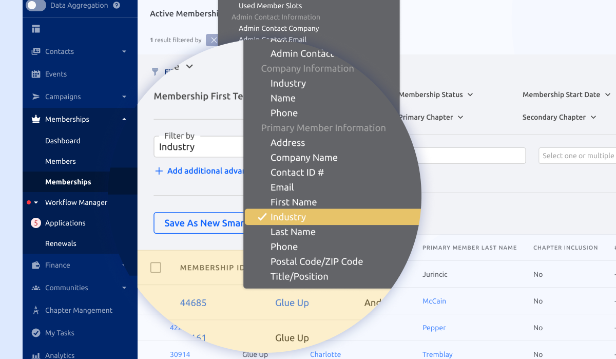 glue_up_chapter_management_software_dashboard 